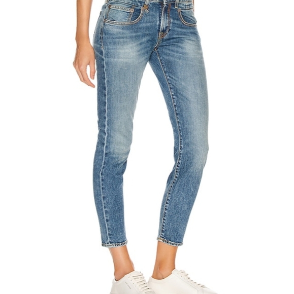 R13 boy skinny in Jasper stretch - Picture 2 of 8